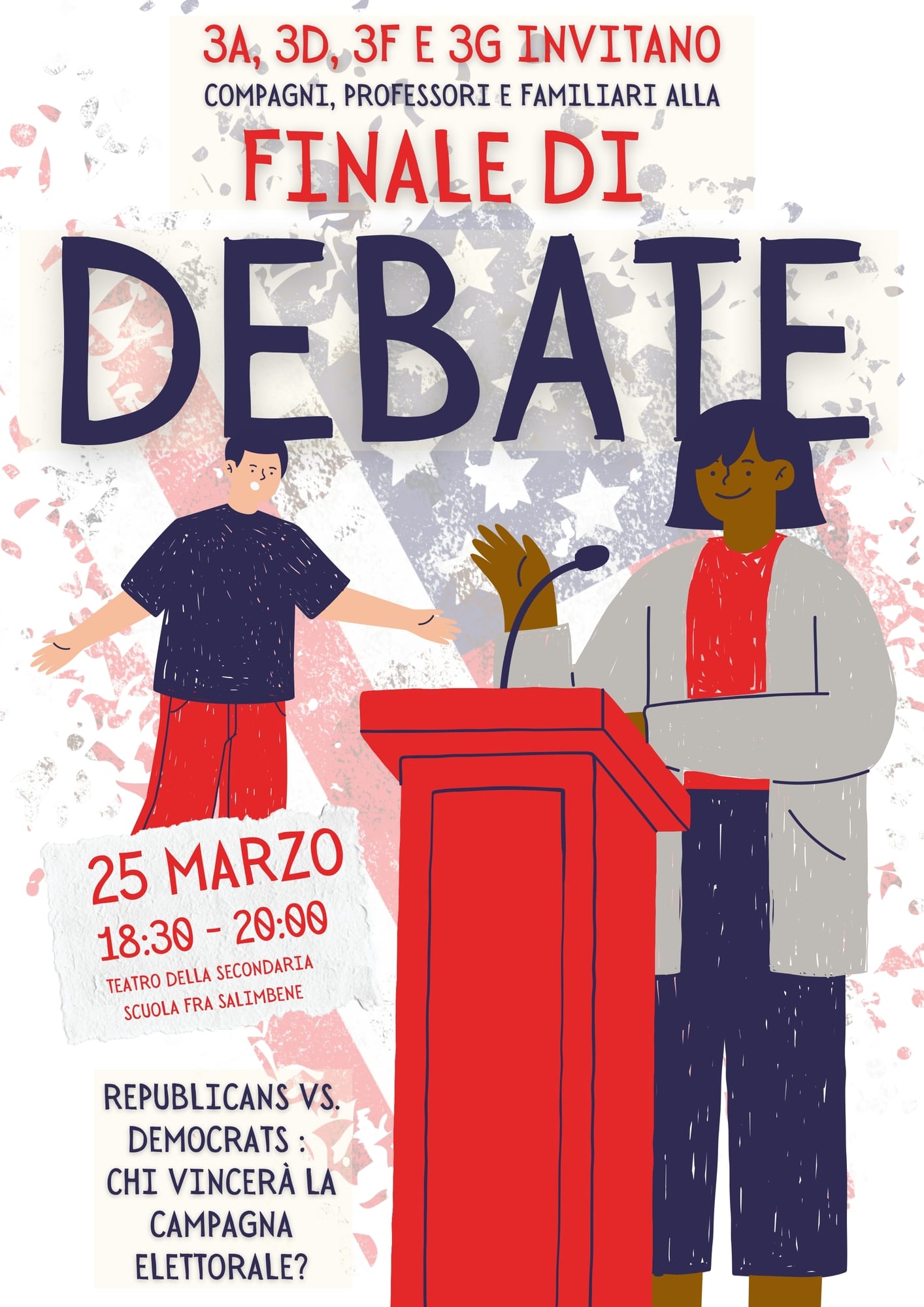 Locandina Debate 25 marzo