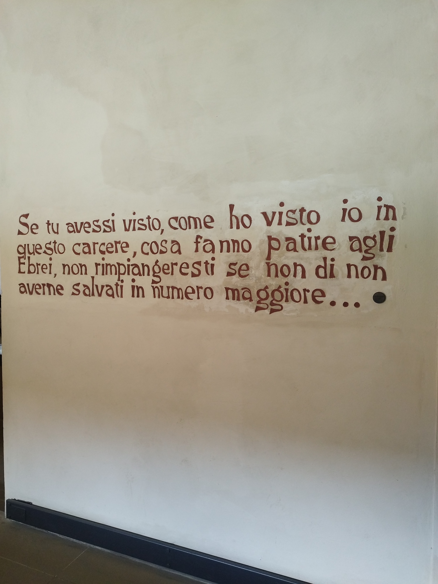 Museo del deportato, Carpi