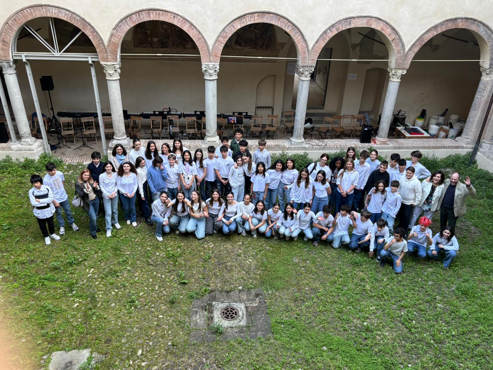 Gli alunni del musicale