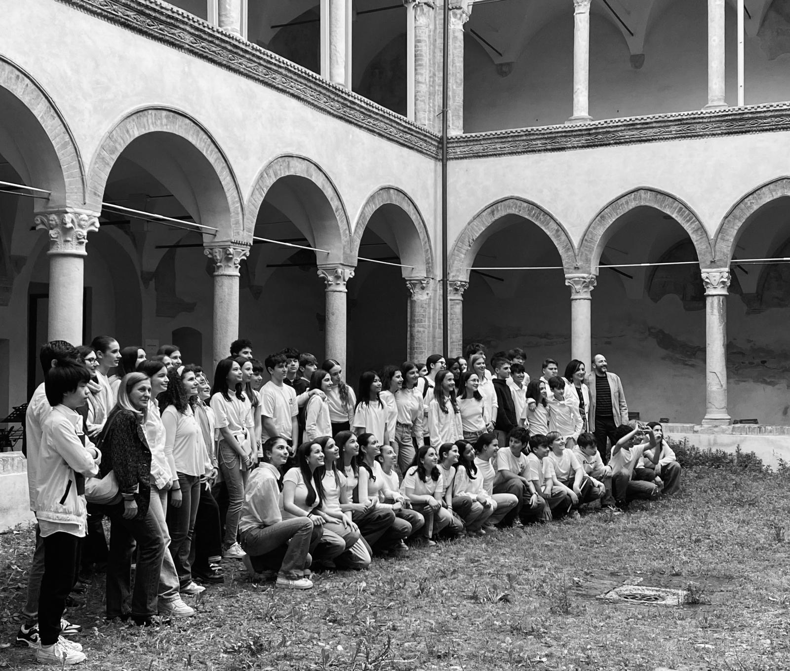 Gli alunni del musicale