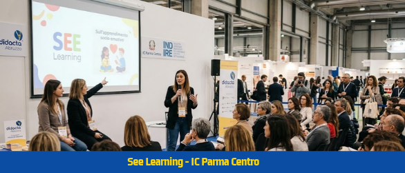 L’IC Parma Centro a Didacta Abruzzo: il progetto SEE Learning sul palcoscenico nazionale